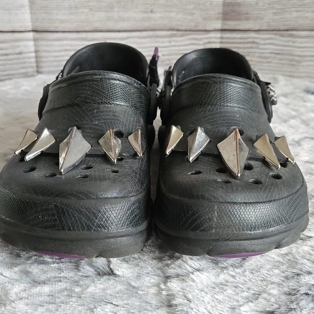 CROCS Black Panther Style, Kids Size 2, Great Condition